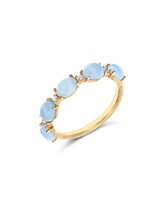 Anello Nanis Donna Dancing Azure in Oro giallo Acquamarina 1.83 Ct AS2-597 - AS2-597
